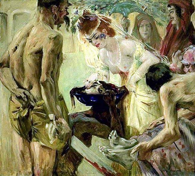 Lovis Corinth Salome, I. Fassung